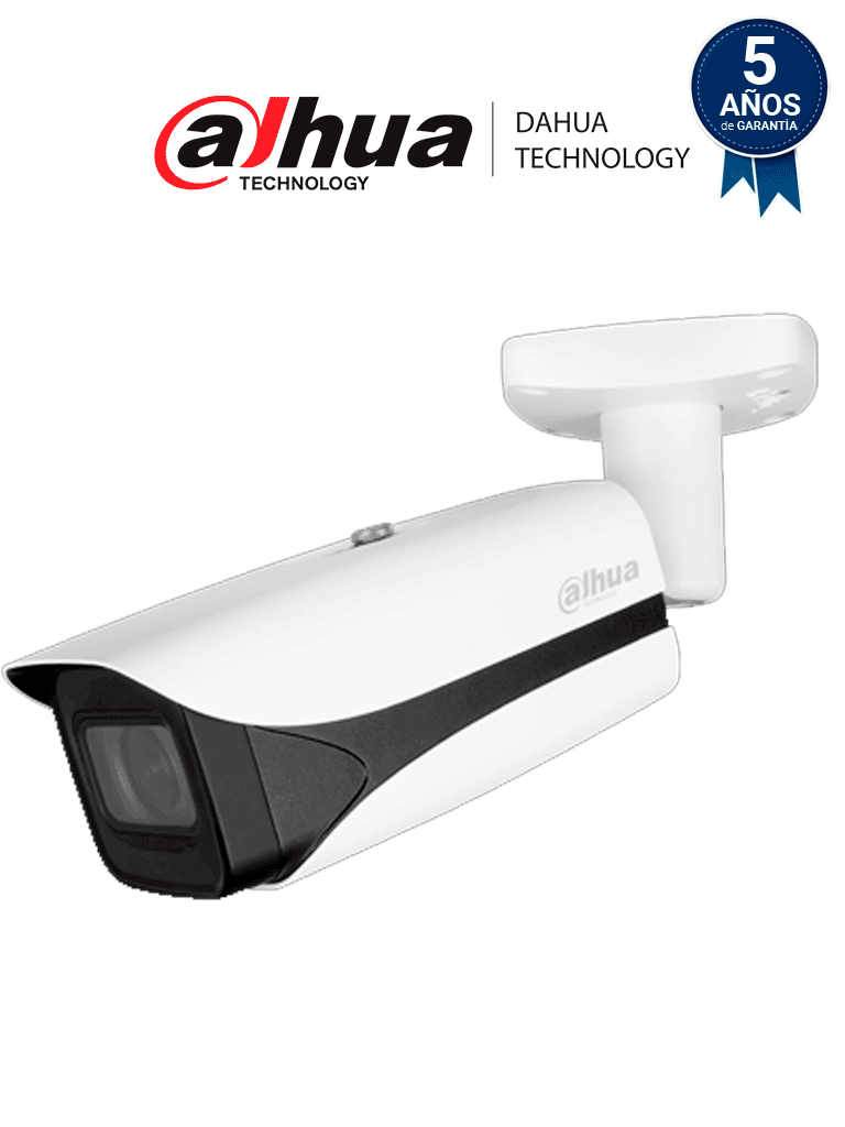 DAHUA DH-IPC-HFW5541E-ZE Camara IP Bullet de 5 MP/ WizMind/ Lente Motorizado de 2.7 mm–13.5/ H.265+/ IR de 50 Metros/ Ranura para MicroSD/ IP67, IK10/ Face Detection/ Protección Perimetral/ Conteo de Peronas/ePoE/ SMD 3.0/ AcuPick