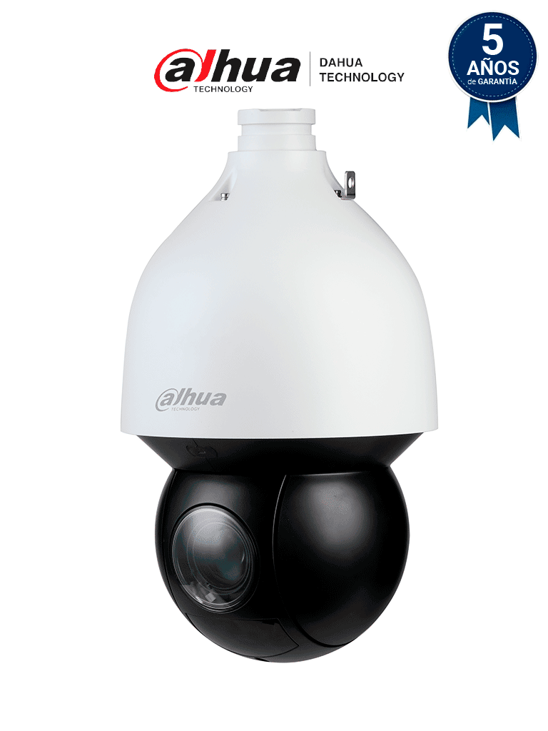 DAHUA DH-SD5A232GB-HNR - Cámara IP PTZ 2 MP con zoom óptico 32x, tecnología Starlight y visión nocturna IR de 150 metros. Incorpora autotracking 3.0, detección de rostros, protección perimetral, PoE+, IP67 e IK10.