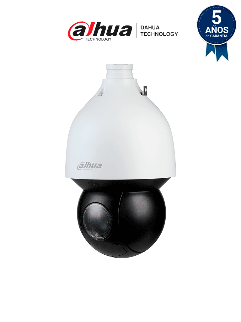 DAHUA DH-SD5A432GB-HNR-Cámara IP PTZ 4MP con tecnología Acupick,WizSense y Starlight. Zoom óptico32x, IR de 150m, Autotracking, detección de rostros y objetos, SMD 4.0,PoE+,IP67, IK10.Ideal para vigilancia avanzada con alta precisión #MCI2 #IPMC