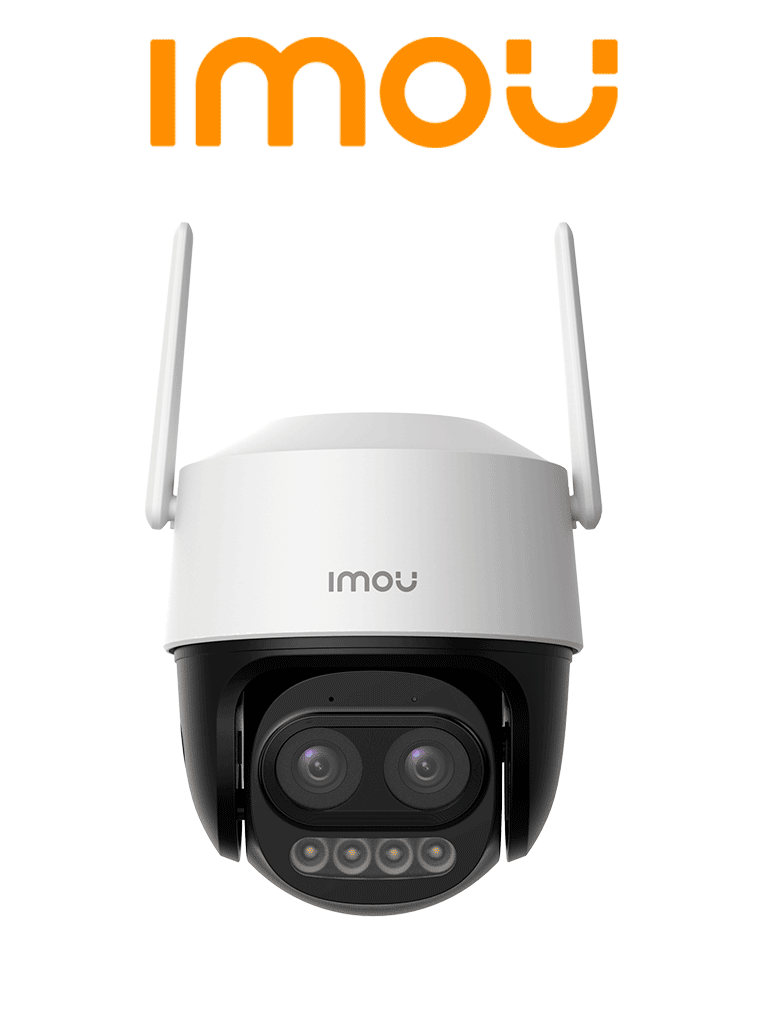 IMOU Cruiser Z (IPC-S7DN-5M0WEZ-imou)- Cámara IP PT Dual Wifi Full Color de 5MP/ Lente Fijo de 5 Megapíxeles/ IMOU Sense/ 56 Metros de Iluminación Nocturna/ Micrófono y Altavoz Integrados/ Audio Bidireccional / 12X Zoom / IP66 #CONGIMOU1 #MCI1