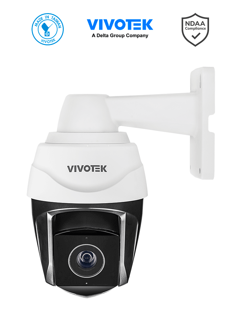 VIVOTEK SD9368-EHL - Cámara IP PTZ Exterior de 2 MP, con Zoom Óptico 40x, también con Smart IR 250m, Protección Nema4X/IP66/IK10, EIS, WDR Pro, Smart Tracking y Ciberseguridad Trend Micro, certificado NDAA, ONVIF y Deep Search. #PTZ