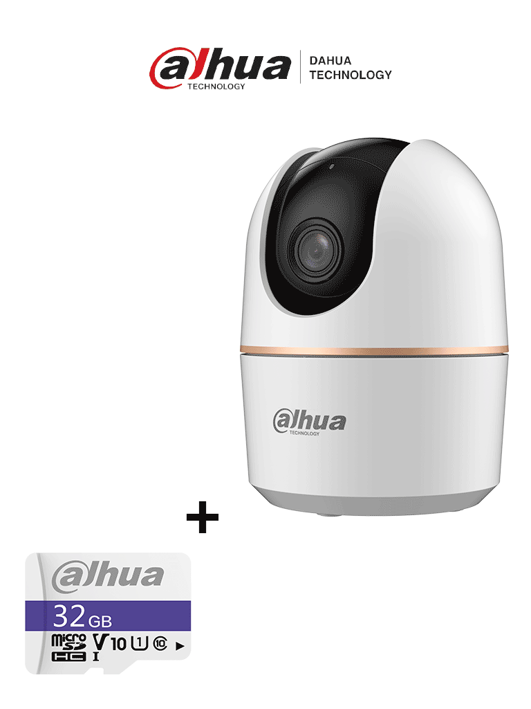 DAHUA DH-H5A - Cámara IP Domo Motorizado Wifi de 5 Megapíxeles con IA, autotracking, audio bidireccional (micrófono y altavoz), sirena, IR de 10 m, ranura MicroSD, detección de humanos y modo privacidad #WiFiDahua #HotSaleDH #WHS