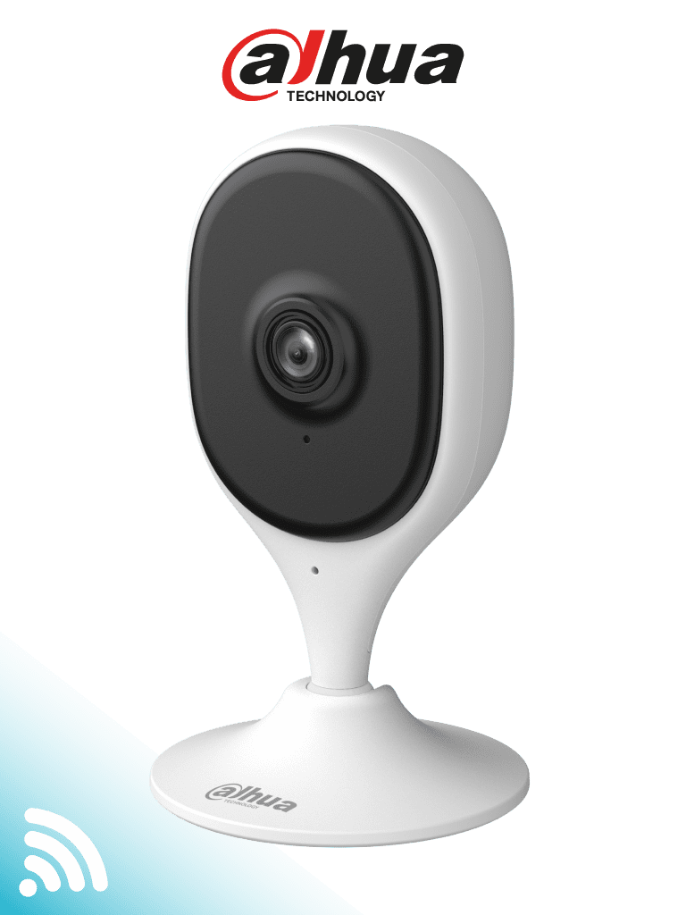 DAHUA DH-C5A - Cámara IP Wifi de 5 Megapíxeles con audio bidireccional (micrófono y altavoz), base magnética, detección de humanos y mascotas, botón de privacidad, H.265 y ranura MicroSD #WiFiDahua