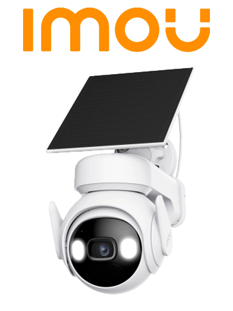 [KIT/IPC-K9EN-3T0WE/FSP12-TYPEC] IMOU CELLPTKit (KIT/IPC-K9EN-3T0WE/FSP12-TYPEC) - Kit de Cámara WiFi Cell PT de 3MP con panel solar, lente de 3.6mm y 88° de apertura, audio bidireccional y sensor PIR integrado para seguridad avanzada. #LoNuevo