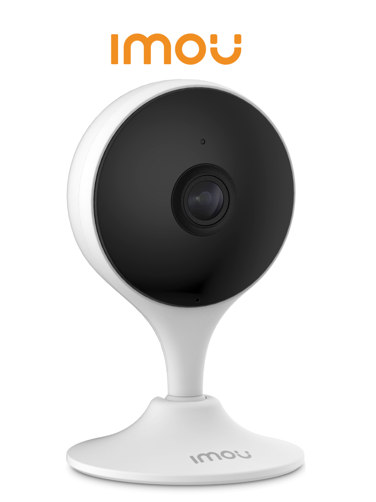 [IPC-C22EN] IMOU CUE 2 (IPC-C22EN) - Cámara IP WiFi de 2MP con lente de 2.8mm, audio bidireccional, AI, detección de humanos, sirena, micrófono, IR 10m, ranura MicroSD y alarma de ruido.