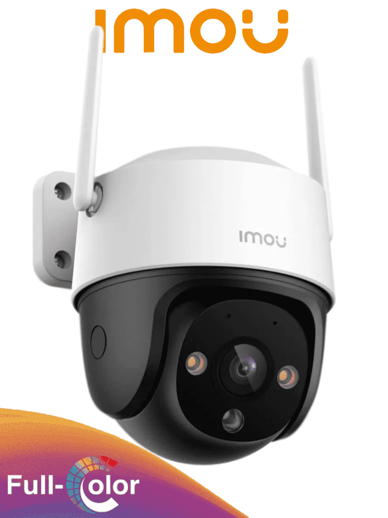 IMOU Cruiser SE+ 3MP (IPC-K7CN-3H1WE) - Cámara IP PT de 3MP con WiFi ofrece Full Color, audio bidireccional, 30m, micrófono y altavoz, disuasión activa sirena 110dB, autotracking, ranura MicroSD e IP66. #TopIMOU #INGJUL