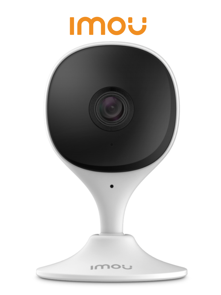 [IPC-C22CN-imou] IMOU Cue 2C (IPC-C22CN-imou) - Cámara WiFi de 2MP con micrófono integrado, detección de humanos, visión nocturna IR de 10m, alarmas de eventos y sonido anormal, y ranura para MicroSD.