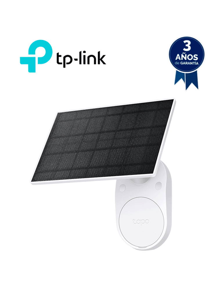 Tapo A201 Panel solar Energía Solar, Utiliza energía solar gratuita y limpia para proporcionar un suministro de energía constante para tus cámaras Tapo alimentadas por batería, Instalación Sencilla. #NovTP