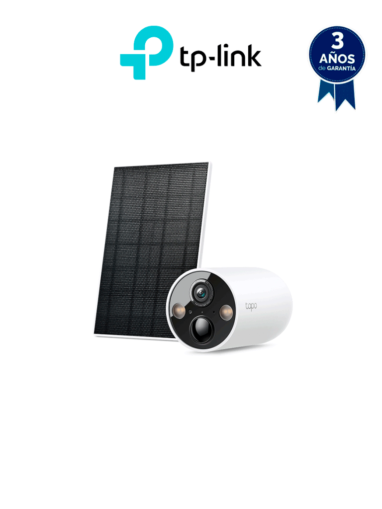 Tapo C425 KIT Cámara de Vigilancia Wi-Fi Solar con Vista 2K QHD y Detección IA Avanzada gratuita, Grabación de Vídeo 2K QHD, Alimentación Ininterrumpida. IP66. #TPOCT #NovTP