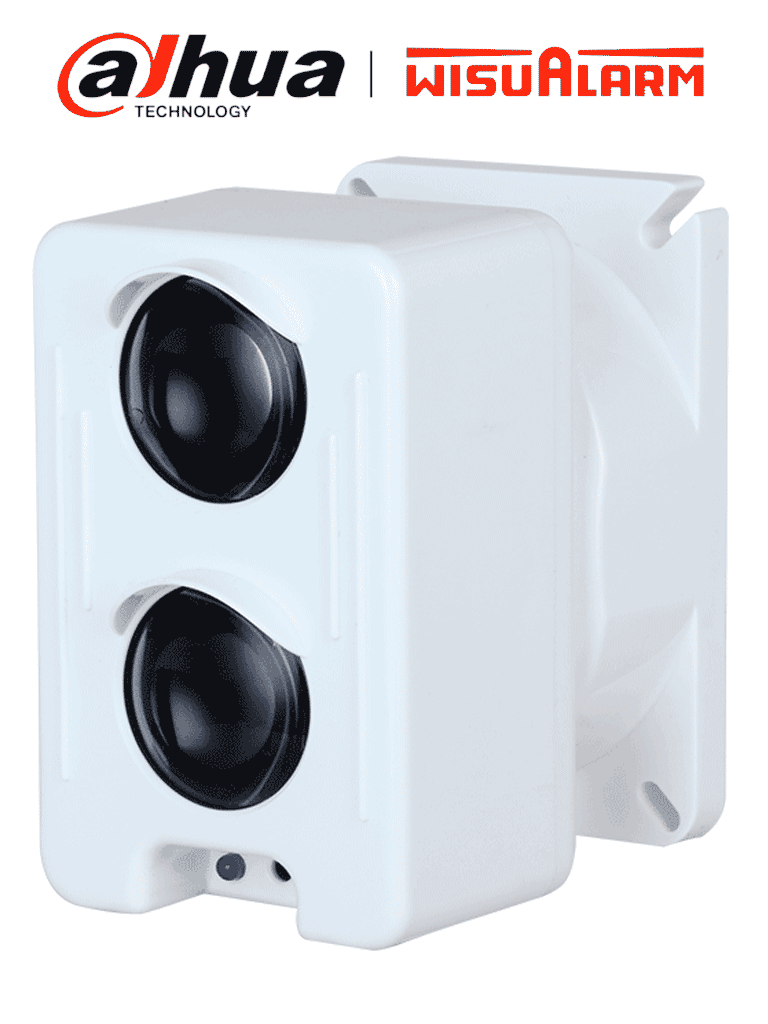 DAHUA WISUALARM DH-YJ104 - Detector de Haz de Luz con Alcance de 5 a 100 metros y Sensibilidad de 1.8 dB, 24V DC (36V A 18V), Diseñado principalmente para detectar humo, #LoNuevo #Wisualarm