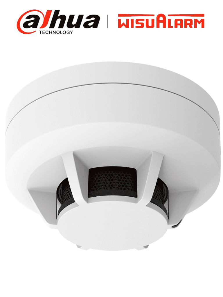 DAHUA WISUALARM DHI-HY-1301 - Detector de Humo Fotoeléctrico Direccionable Dual de 2 Hilos Cumple con Norma Europea EN54-7, Cámara con Detección Dual, Ultra Bajo consumo de Energía, #LoNuevo #DahuaDetección #LoNuevo #Wisualarm #MA #MCI1 #WO