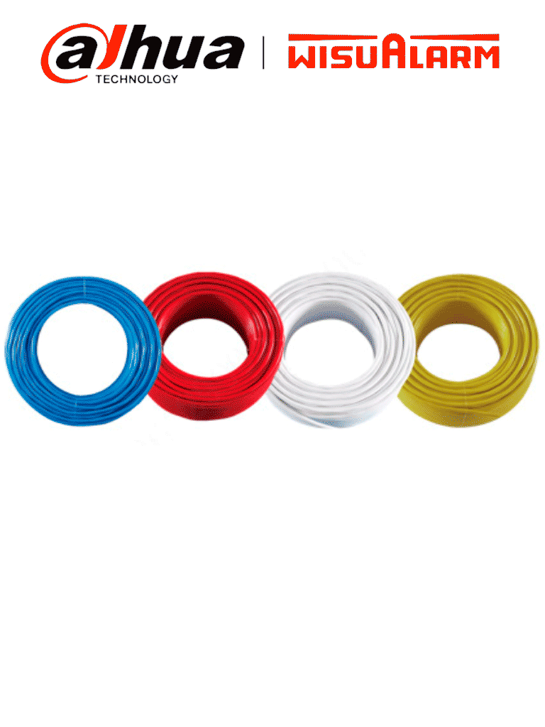 DAHUA WISUALARM DHI-HY-TSC-40DA-68-200 - Cable de detección de calor lineal (convencional), Color Azul, Acero, Temperatura de alarma de 68°C, 200 metros #LoNuevo #Wisualarm #WO #WMI