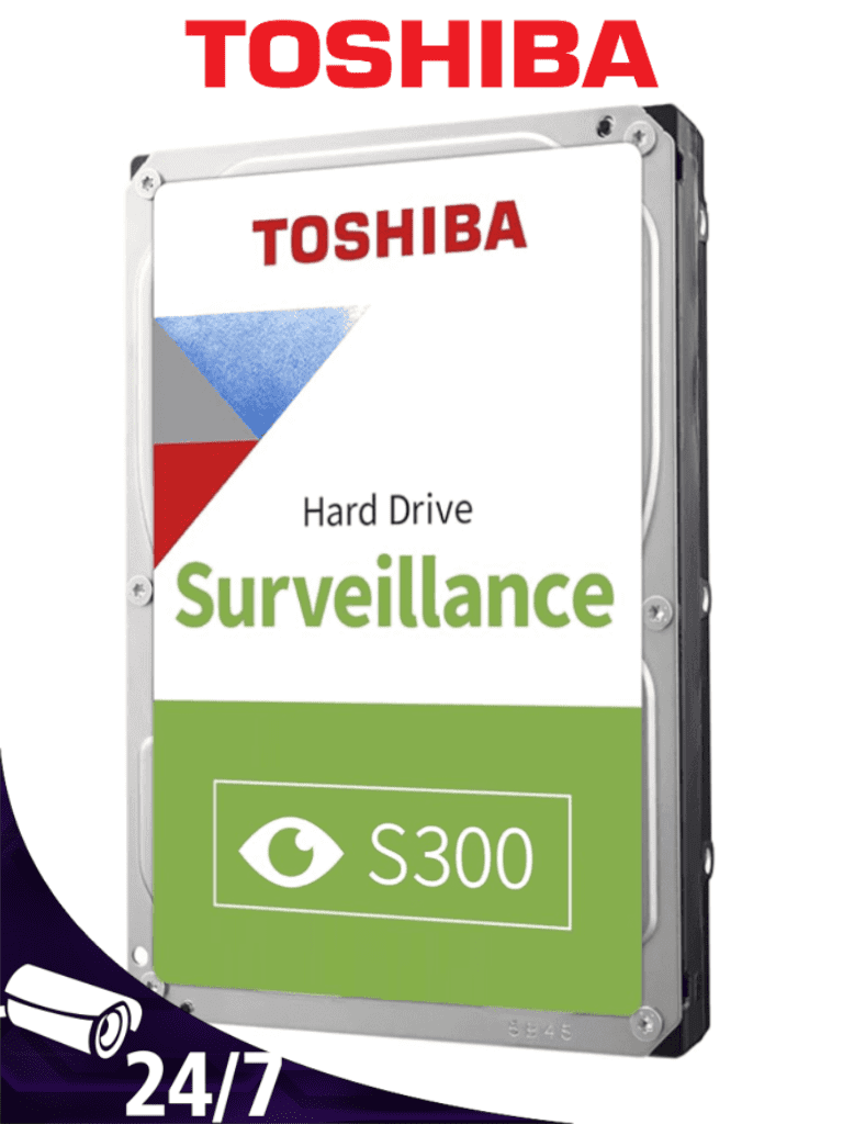 [HDWT720UZSVA] TOSHIBA HDWT720UZSVA - Disco Duro de 2TB/ Serie S300 Especial Para Videovigilancia/ Ideal para Trabajo 24/7/ Inteface: SATA 3.5"/ 5700 rpm/ 128 MB / Hasta 64 cámaras