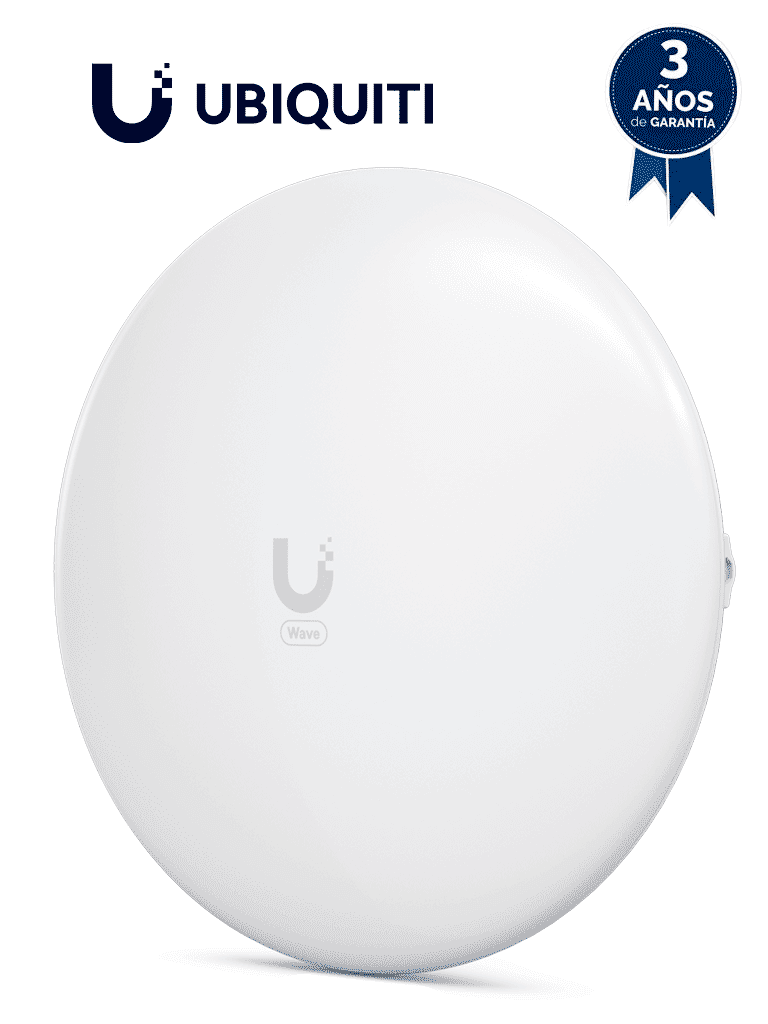 UBIQUITI WAVE-NANO- Antena Cliente para WAVE-AP, con frecuencia de 60GHz y tasa de transferencia de hasta 2Gbps. Incluye respaldo en 5GHz, compatible solo con WAVE-AP #preventa