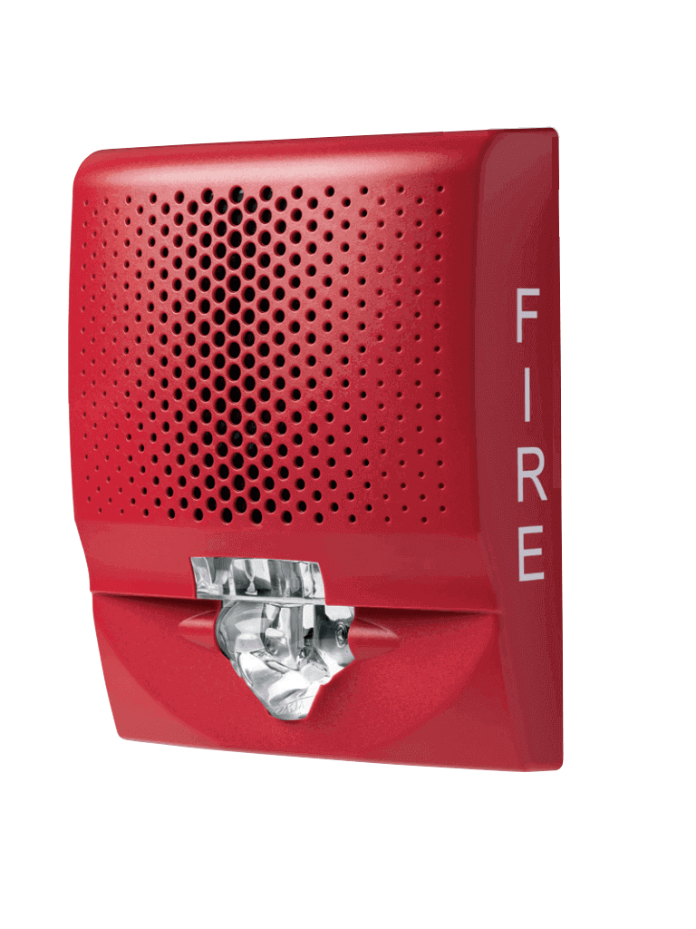 [EG4SVRF] KIDDE F_EG4SVRF - Altavoz con Strobo Montaje en Muro / Rojo / FIRE