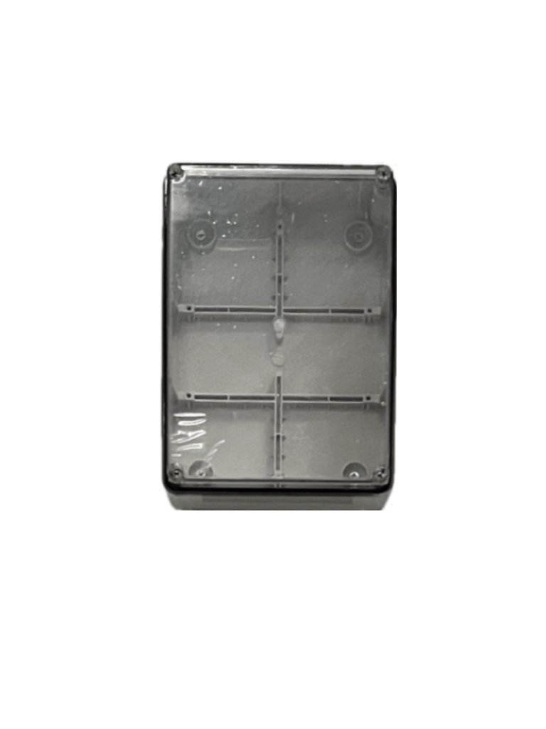 [SBE-TR25015013] SBE TECH SBE-TR25015013 - Gabinete plástico con tapa transparente , 20 x 20 x 13 cm multiusos con grado de protección IP66, fabricada en material autoextinguible y resistente a la abrasión