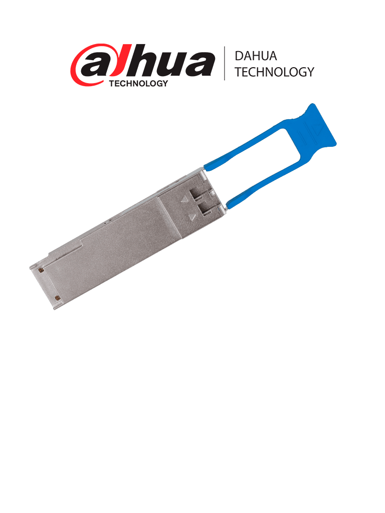 [QSFP-1310-10-SMF] DAHUA QSFP-1310-10-SMF Doble fibra monomodo/ Puerto LC/ Envío de 1310 nm y recepción de 1310 nm/ Distancia de transmisión hasta 10 km.