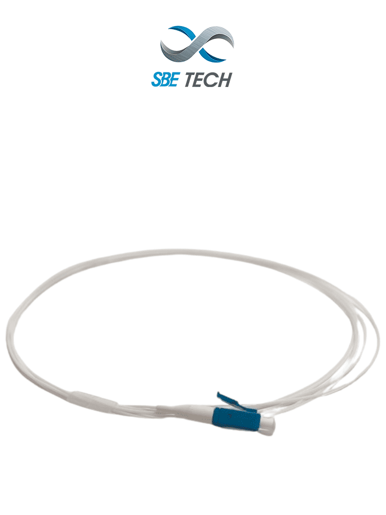 SBE TECH - Pigtail LC monomodo 9/125 simplex, 3 metros UPC