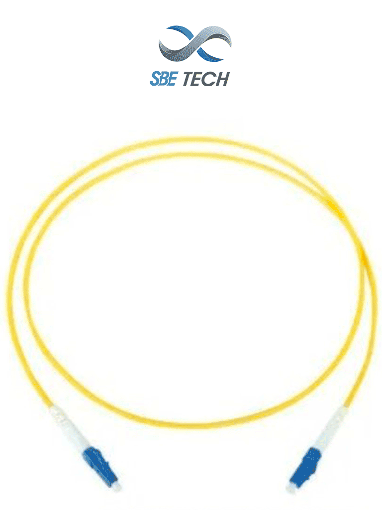 [SBE-JUMLC-LC-2M-SM] SBETECH JUMLCLC2MSM- Jumper LC-LC SM 9/125 simplex 2mm de 2 metros, UPC