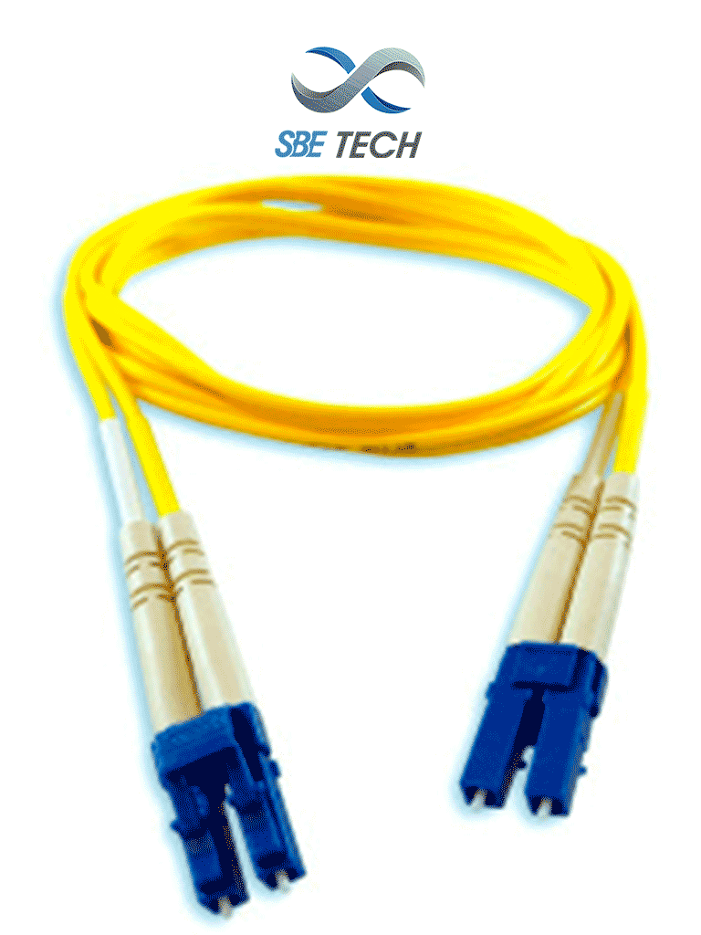 SBE TECH JUMLCLC3MSMD- Jumper LC-LC SM duplex 2 mm de 3 metros, UPC