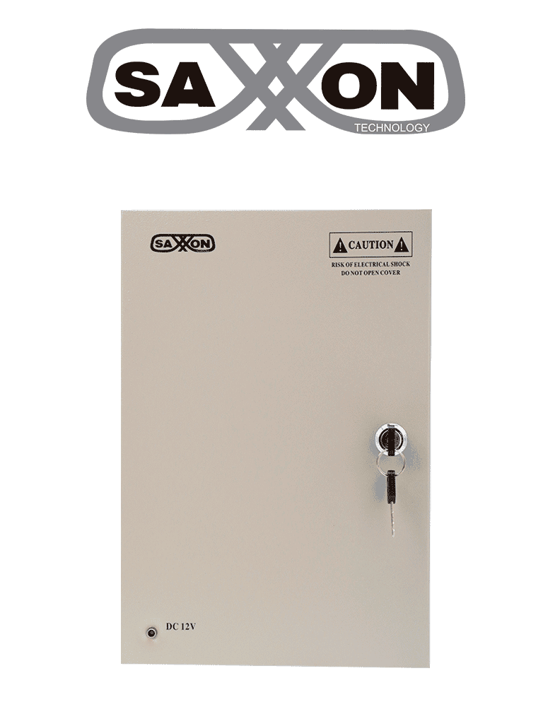 [SX-20A-9CH] SAXXON SX20A9CH - Fuente de Poder Profesional 12 VCD / 20 Amperes / 9 Canales / 2.2 Amperes por Canal / Protección contra Sobrecargas / Led Indicador de Funcionamiento #FuenteSAXXON