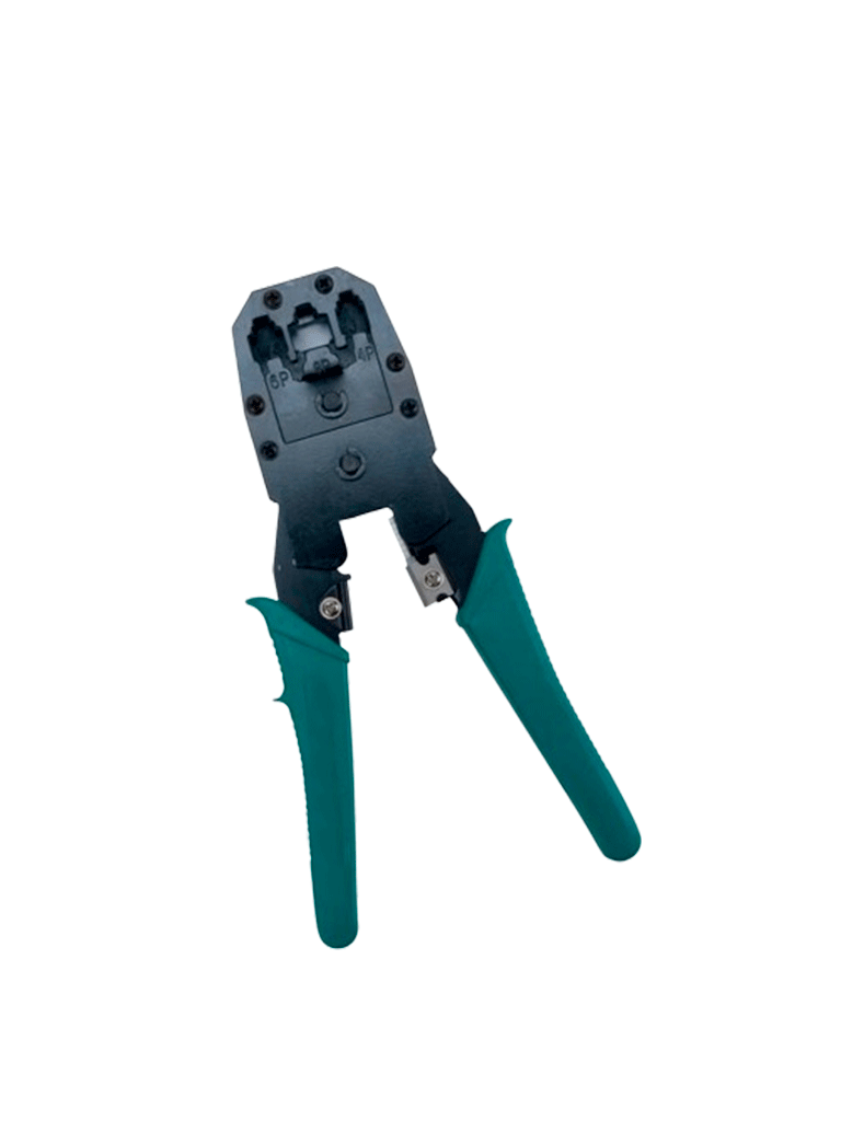 TCE LN-NET-RJ45CT - Pinzas para crimpar (Ponchadoras) cables RJ11, RJ12, RJ45 telefónicos y cables de red Cat5e, Cat6, Cat6a y con Cavidades para 4, 6 y 8 conductores.