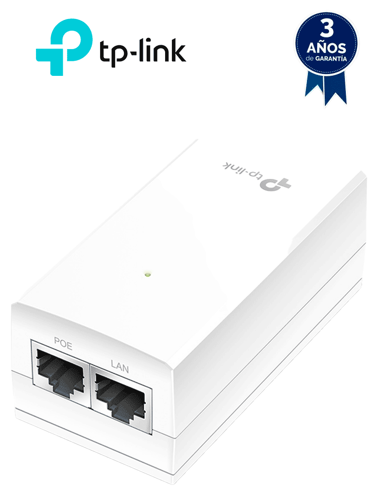 [POE2412G] TP-LINK TL-POE2412G - Adaptador PoE Pasivo de 24V, compatible con EAP225 V3.0, EAP225-outdoor V1.0, EAP110 V4.0, y EAP110-outdoor V3.0 #MCI1