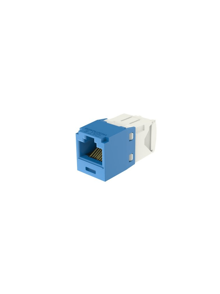 [CJ688TGBU] PANDUIT CJ688TGBU - Módulo jack con terminación estilo TG Mini-Com™ / UTP RJ45 Categoría 6 / AZUL
