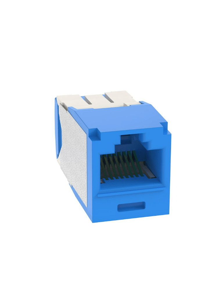 [CJ6X88TGBU] PANDUIT CJ6X88TGBU Jack modular TG Mini-Com™ / UTP RJ45 / Categoría 6A / Azul