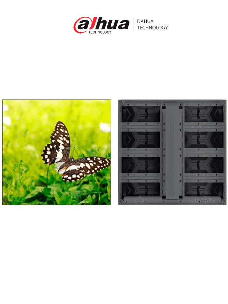 [DHI-PHGOA3.91-FC] DAHUA DHI-PHGOA3.91-FC Gabiente LED/Pixel Pitch 3.91mm/SMD/Resolución 256x256/Tamaño de Gabinete 1mx1m/Brillo 5500 Nits/Exterior IP65/100,000 horas/#LoNuevo #DIS