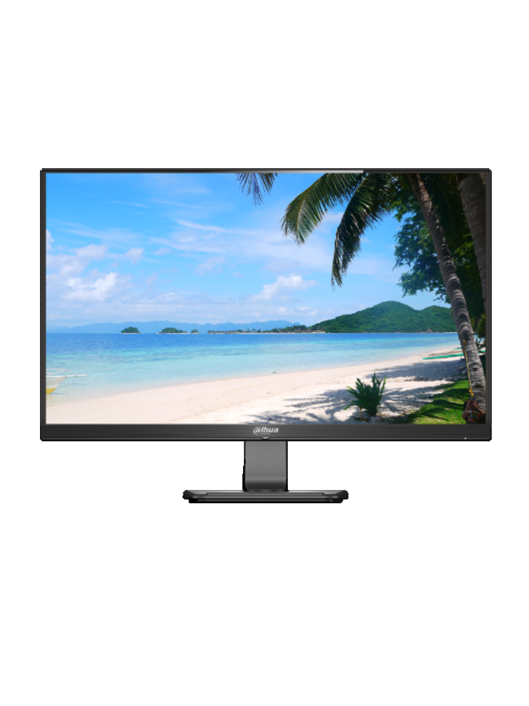 [DHI-LM27-F211] DAHUA LM27F211 - Pantalla de 27 pulgadas para CCTV / Marco ultra delgado / F HD / Panel grado industrial / 24 / 7 / Brillo 300 NITS / 14 MS / Altavoces
