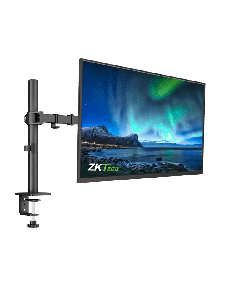 [LMG12NBZD222KA] SM22Z - Monitor LED HD 22” ZKTeco + Soporte Articulado VESA 75x75mm, Ajuste de Inclinación y Rotación
