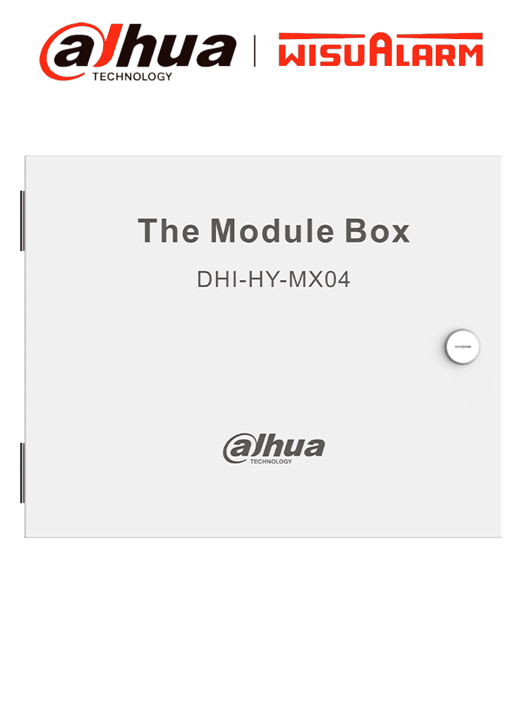 DAHUA WISUALARM DHI-HY-MX04 - Gabinete para Modulos/ con conector en la estructura para fácil instalación/ Soporta hasta 4 modulos #LoNuevo #Wisualarm
