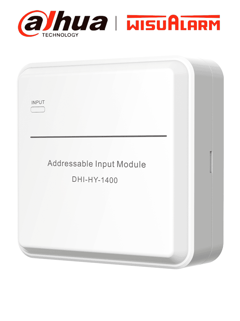 [DHI-HY-1400] DAHUA WISUALARM HY-1400 - Modulo de Entrada Direccionable/ 2 hilos/ Cumple con Estandar: EN54-18/ Microprocesador Integrado/ Rendimiento Estable/ 24 VDC/ #LoNuevo #Wisualarm
