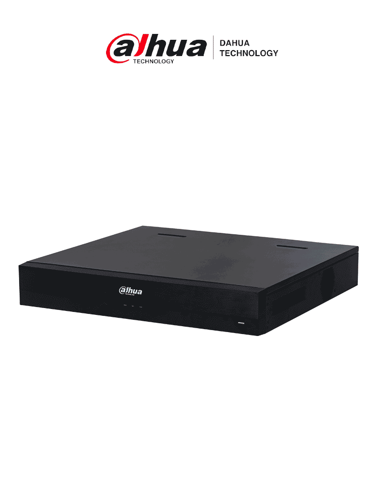 [DHI-NVR5432-EI] DAHUA DHI-NVR5432-EI - NVR de 32 canales IP 4K con tecnología Acupick, WizSense, y Smart H.265+. Rendimiento de 384 Mbps, 4 bahías para discos duros. IA avanzada. E incluye E/S de alarma y audio