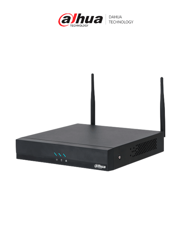 DAHUA DHI-NVR2104HC-W - NVR WiFi de 16 MP/ 4 Canales IP/ H.265/ Salidas HDMI &VGA/ 1 Bahía de Disco Duro/ 1 E&S de Audio/ Onvif/ Emparejamiento Automático con IPC WiFi de Dahua/ SMD Plus/ Protección perimetral #LoNuevo