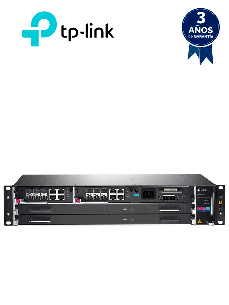 [DS-P8000-X2] TP-LINK DS-P8000-X2 - OLT con Chasis DeltaStream OLT-X2 GPON XGS-PON ,Soporte para dos tarjetas de servicio GPON o XGS-PON , Funciones L2 Completas y L2+/L3 Avanzadas, Gestión centralizada (DMPS).