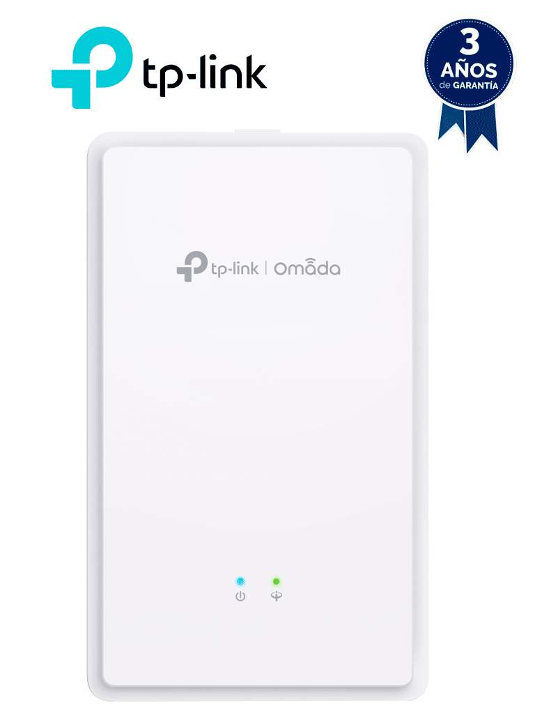 [EAP615GP-Wall] TP-LINK EAP615GP-Wall - GPON Punto de Acceso WiFi AC de Pared/ Velocidad de Hasta 1.2Gbps en 5GHz y 574Mbps en 2.4GHz/ Multi SSID & Beamforming/ Capacidad para VoIP/ Gestión Centralizada Omada