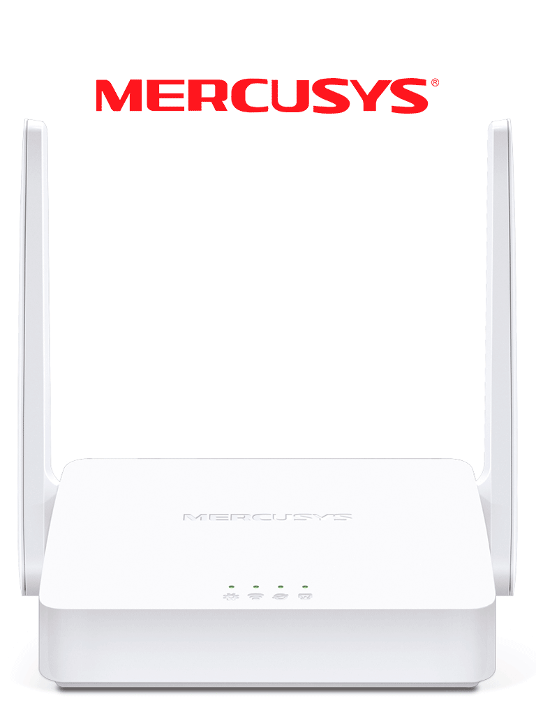 MERCUSYS MW302R - Router inalámbrico N de 2.4 GHz con velocidad de 300 Mbps, 1 puerto WAN 10/100 Mbps, 2 puertos LAN 10/100 Mbps y 2 antenas de 5 dBi. Compatible con IPv6 e IPTV. #NovTP1