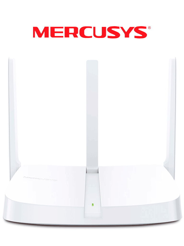 MERCUSYS MW306R - Router inalámbrico N de 2.4 GHz con velocidad de 300 Mbps, 1 puerto WAN 10/100 Mbps, 3 puertos LAN 10/100 Mbps y 3 antenas de 5 dBi. Compatible con IPTV e IPv6. #MER4