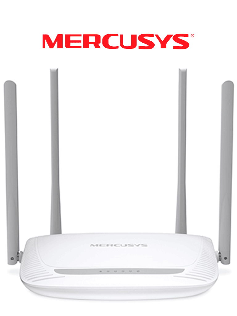 MERCUSYS MW325R - Router inalámbrico N con velocidad mejorada de 300 Mbps en la frecuencia de 2.4 GHz. Posee 1 puerto WAN y 3 puertos LAN de 10/100 Mbps, junto con 4 antenas de 5 dBi para una mayor cobertura. #O3 #ANIVMERC