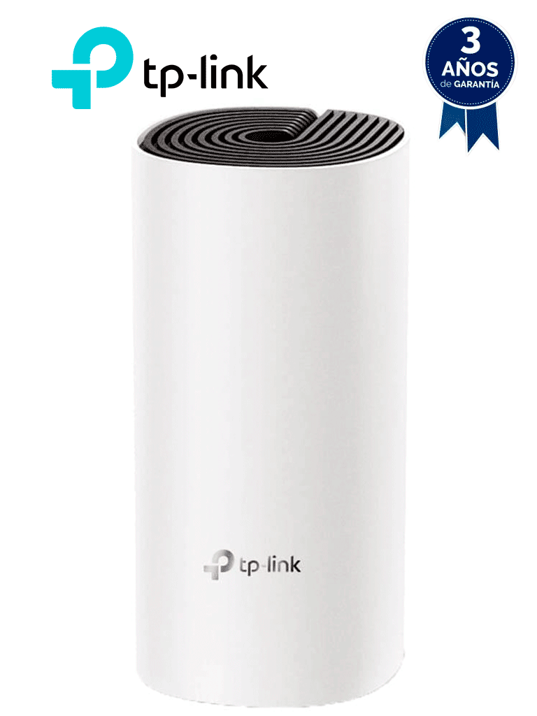 TP-LINK Deco E4(1-pack) - Router inalámbrico mesh para hogar dedoble banda AC 1200, con 2 puertos 10/100 Mbps y compatible con Alexa. #BlackTP