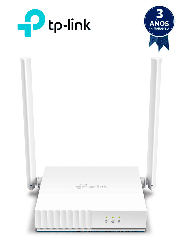 TP-LINK TL-WR820N - Router inalámbrico WISP de 2.4 GHz de 300 Mbps con 2 antenas externas omnidireccionales de 5 dBi, 2 puertos LAN 10/100 Mbps y 1 puerto WAN 10/100 Mbps. #NovTP1