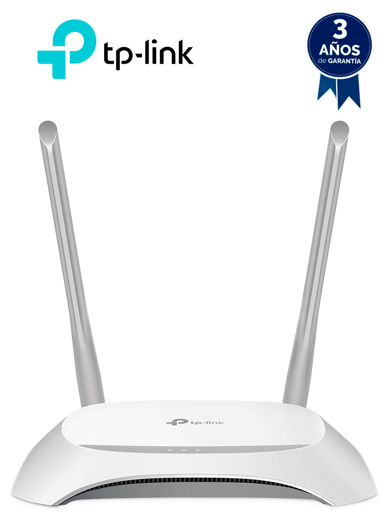 TP-LINK TL-WR840N - Router inalámbrico con velocidad de hasta 300Mbps, WiFi 4 802.11n/b/g en 2.4 GHz, 2 antenas con 4 modos: Router, Extensor de Rango, Punto de Acceso y WISP, 1 puerto WAN FE y 4 puertos LAN FE. #NovTP1