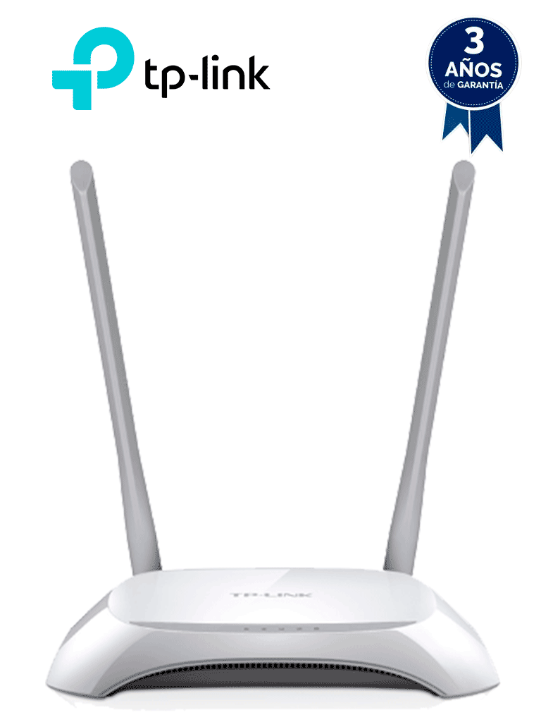 TP-LINK TL-WR850N - Ruteador Inalambrico/ Velocidad de Hasta 300Mbps/ WiFi 4 802.11n & b & g 2.4 GHz/ 2 Antenas Fijas Para WiFi/ 1 Puerto WAN FE para Conexion a Internet/, 4 puertos LAN FE/ Ideal para Servicios WISP & Casa & Pequeños Negocios #NovTP1