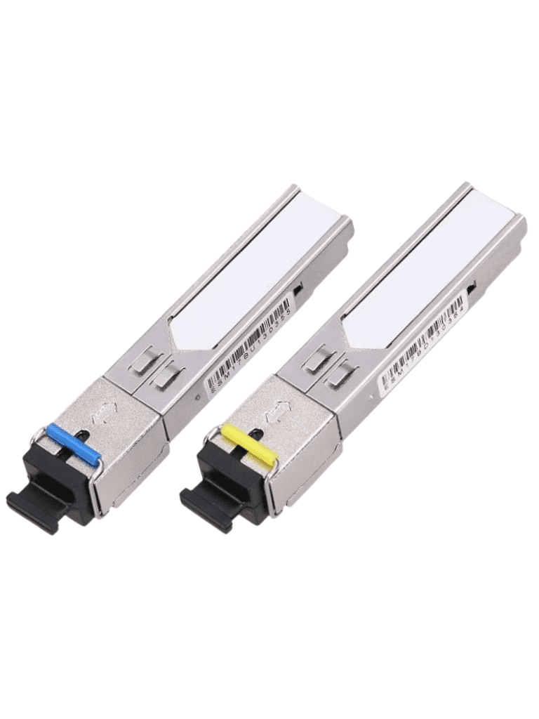 TCE - SFP-GE-LX-1310/1550nm SC - Par de transceptor fibra óptica SFP monomodo / TX1310/RX1550nm / Bidireccional / DDM / Conector SC simple / mini-Gbic / Velocidad 1.25Gbps / Hasta 20 KM de conexión #FO #NUEVO1M #TWCAB