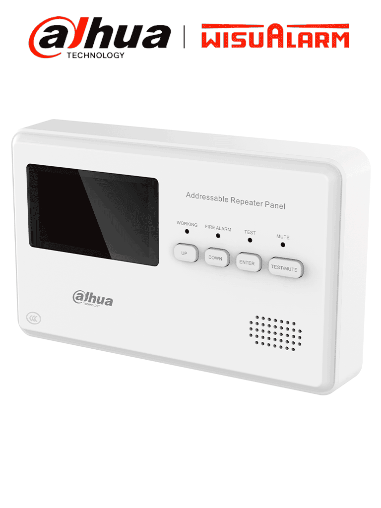 [DHI-HY-1330] DAHUA WISUALARM DHI-HY-1330 - Panel Repetidor Direccionable/ 2 Hilos/ Indicadores de Estado/ Sonido de Alarma 65dB–115dB/ Cumple con Norma EN54-2/ Distancia de Comunicación Hasta 1500 Mts/ #LoNuevo #Wisualarm