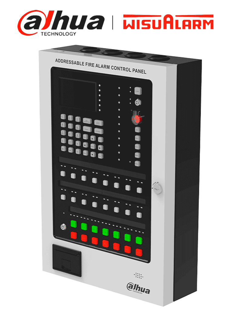 [DHI-HY-1022] DAHUA WISUALARM HY-1022 - Panel de Detetección de Incendio Direccionable/ 254 Dispositivos 2 Hilos sin Polaridad/ Pantalla de 4.3"/ Largo Historial de Eventos/ Protección contra cortocircuito, circuito abierto y sobrecorriente #LoNuevo #MCI1 #W1D #WDL