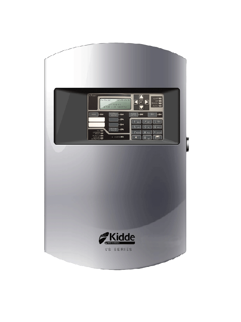 [VS1-G-SP] KIDDE F_VS1GSP - Panel De Incendio Inteligente / color Gris / un Lazo de Dispositivos Inteligentes Clase A ó Clase B / Hasta 64 Dispositivos Direccionables