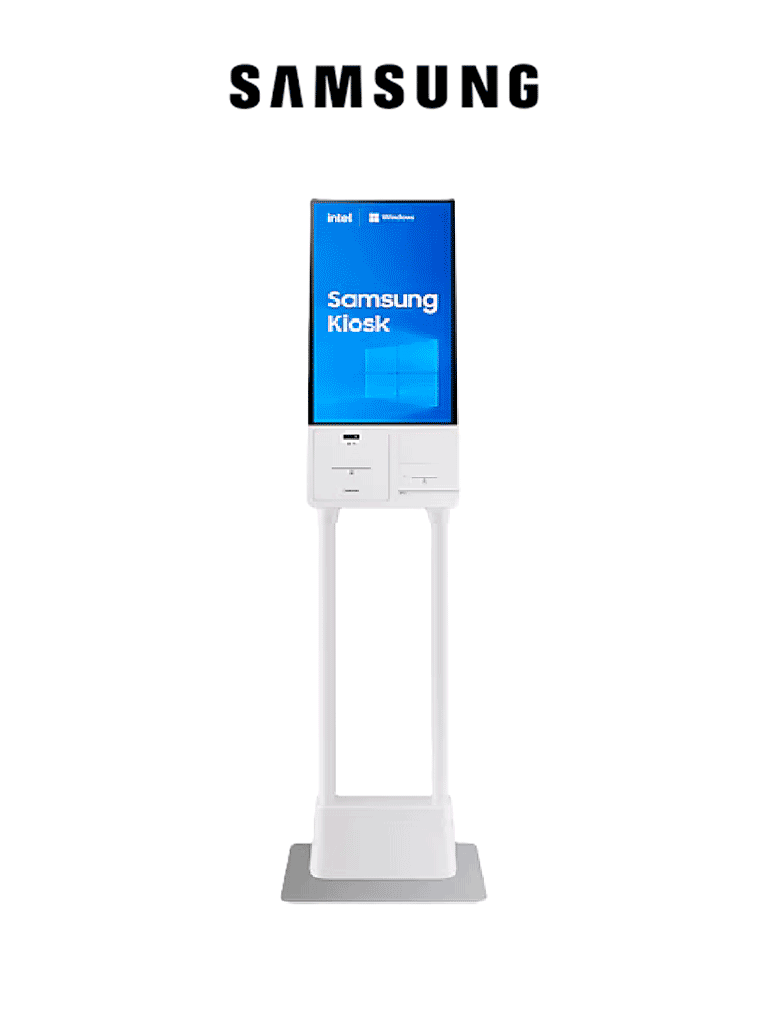 [LH24KMC3BGCXZA/CYKM24APXZA/STN-KM24AXZA] SAMSUNG - Kiosko Interactivo 24" 250 Nits Touch con Sistema Operativo Windows / Base y Pedestal